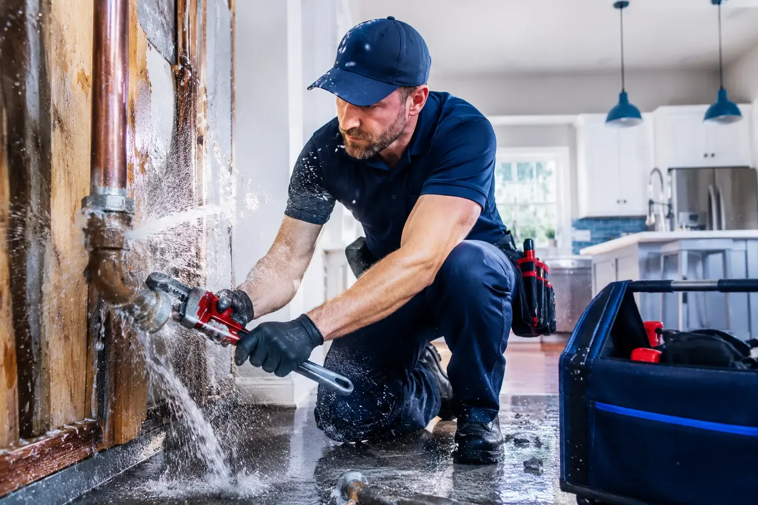 Local emergency pipe repair professionals in Wilsonville, IL